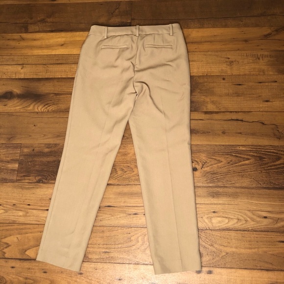 TALBOTS HAMPSHIRE ANKLE PANTS- Toasted Coconut 4 - Picture 7 of 7